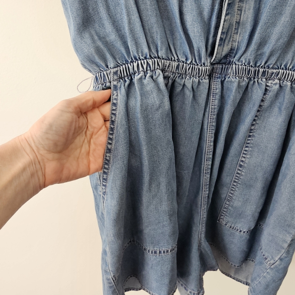 Express Denim Romper - Picture 4 of 14